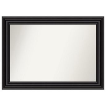 Colonial Non-beveled Bathroom Wall Mirror