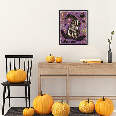 Fright Night II by Janelle Penner Framed Canvas Wall Art Print