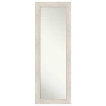 Amanti Art Hardwood Wood On the Door - Full Length Mirror