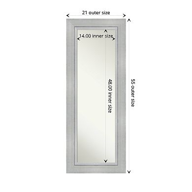 Romano Wood On the Door - Full Length Mirror