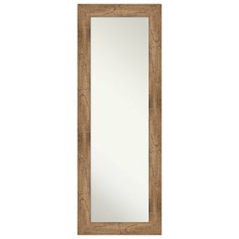 Amanti Art Owl Wood On the Door - Full Length Mirror