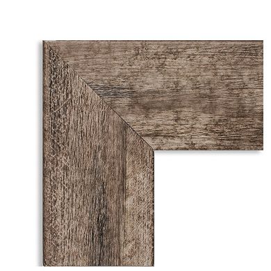 Amanti Art Owl Wood On the Door - Full Length Mirror