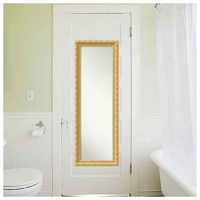 Amanti Art Versailles Wood On the Door - Full Length Mirror