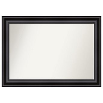 Grand Non-beveled Bathroom Wall Mirror