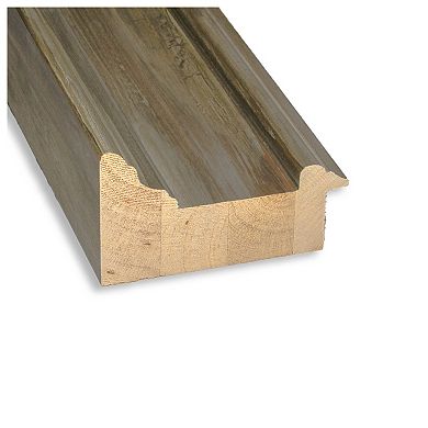 Alexandria Non-beveled Wood Bathroom Wall Mirror