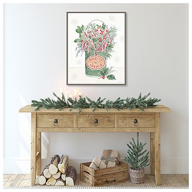 Christmas Charm II by Beth Grove Framed Canvas Wall Art Print