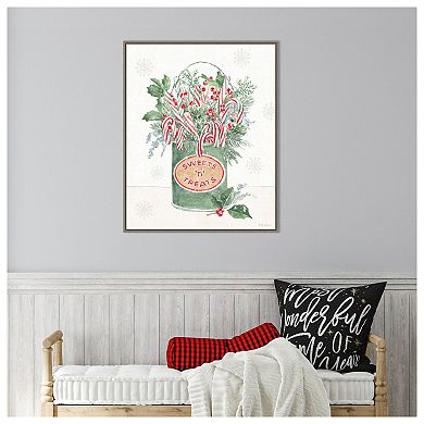 Christmas Charm II by Beth Grove Framed Canvas Wall Art Print
