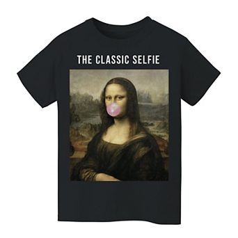 Kid's 8-20 8-20 Da Vinci Selfie Graphic Tee