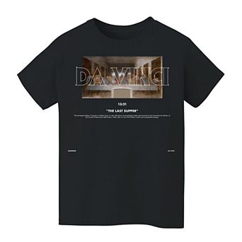 Kid's 8-20 Da Vinci Last Supper Graphic Tee