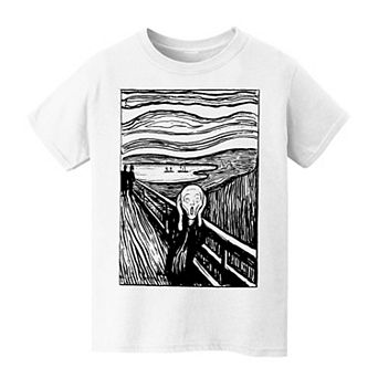 Kid's 8-20 Munch Lino Graphic Tee