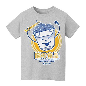 Kid's 8-20 Noodle Bar Yellow Graphic Tee