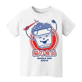 Kid's 8-20 Noodle Bar Red Graphic Tee