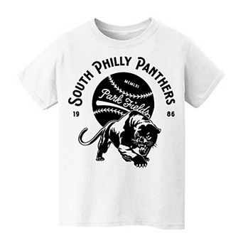 Kid's 8-20 South Philly Panthers Black Graphic Tee
