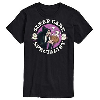 Disney Villains Evil Queen Men's Sleep Care Specialist Graphic Tee