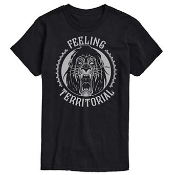 Disney Villains Scar Men's Feeling Territorial Graphic Tee