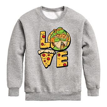 Boys 8-20 Teenage Mutant Ninja Turtles Love Pizza Fleece Sweatshirt