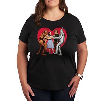 Plus Wizard of Oz Group Photo Heart Graphic Tee