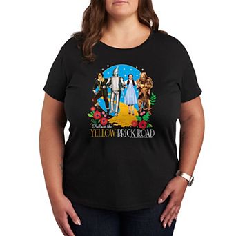 Plus Wizard of Oz Yellow Brick Road Graphic Tee