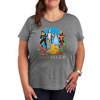 Plus Wizard of Oz Yellow Brick Road Graphic Tee