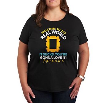 Plus Friends The Real World Graphic Tee