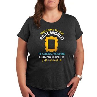 Plus Friends The Real World Graphic Tee