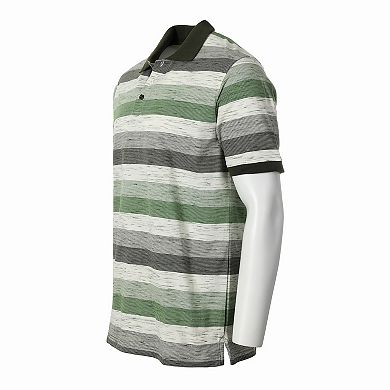 Gioberti Men's Club Stripe Regular Fit Polo Shirt