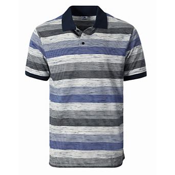 Gioberti Men's Club Stripe Regular Fit Polo Shirt