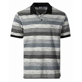 Gioberti Men's Club Stripe Regular Fit Polo Shirt