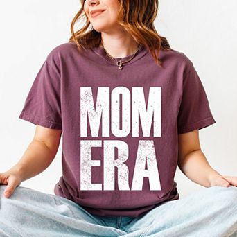 Simply Sage Market Mom Era Distressed Garment Dyed Tee