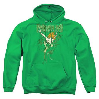 Dc Comics Poison Ivy Adult Pull Over Hoodie