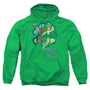 DC Comics Harley And Ivy Adult Pull Over Hoodie