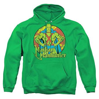 DC Comics Martian Manhunter Adult Pull Over Hoodie