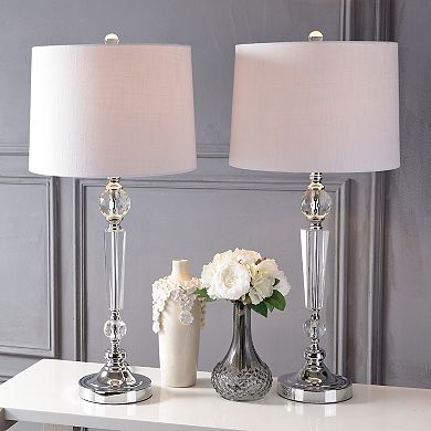 Emma Crystal Led Table Lamp (set Of 2)