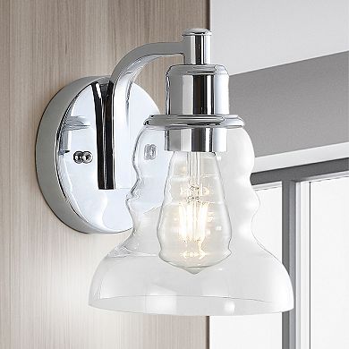 Manhattan Vintage Metal/glass Industrial Rustic Led Vanity