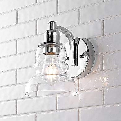 Manhattan Vintage Metal/glass Industrial Rustic Led Vanity