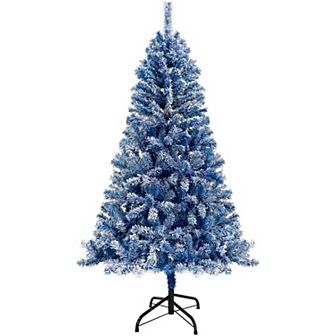 Merax 6FT Pre-Lit Hinged Artificial Fir Christmas Tree