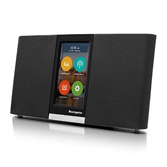 WiFi Internet Radio w/ Sleek Design, Great Sound & many Music options