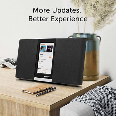 WiFi Internet Radio w/ Sleek Design, Great Sound & many Music options