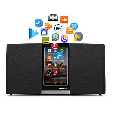 WiFi Internet Radio w/ Sleek Design, Great Sound & many Music options