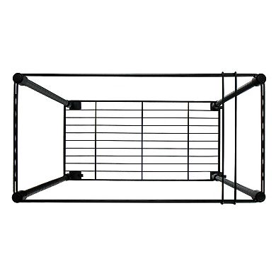 Oceanstar Portable 1-Tier Metal Rolling File Cart