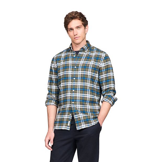 Tommy hilfiger plaid shirt new arrivals