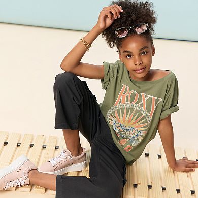 Girls 7-16 Roxy Oversized Graphic Tee