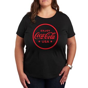 Plus Coca-Cola Enjoy USA Graphic Tee