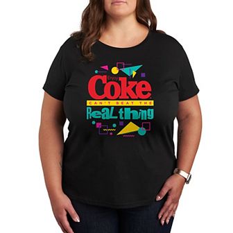 Plus Coca-Cola Can't Beat Real Thing Graphic Tee