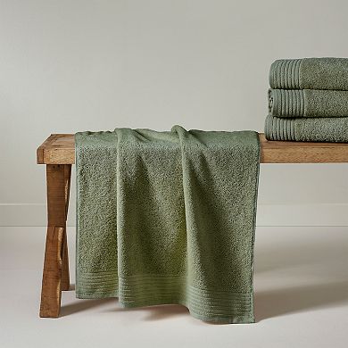 Madelinen® 6-Piece Ringspun Cotton Quick-Dry Bath Towel Set