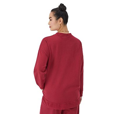 Women's Champion® Vintage Wash Oversized V-Neck Pullover