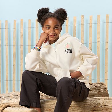 Girls 7-16 Roxy Wide Leg Canvas Cargo Pants