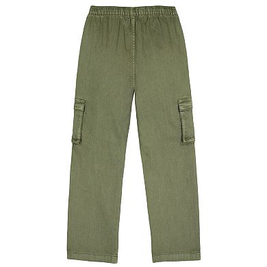 Girls 7-16 Roxy Wide Leg Canvas Cargo Pants