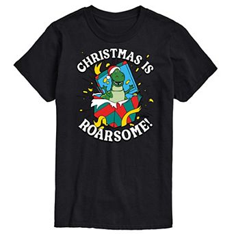 Disney / Pixar's Toy Story 4 Rex Men's Christmas Is Roarsome Graphic Tee