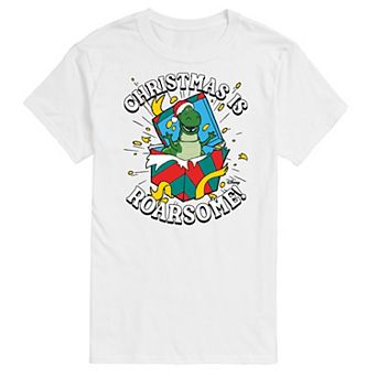 Disney / Pixar's Toy Story 4 Rex Men's Christmas Is Roarsome Graphic Tee